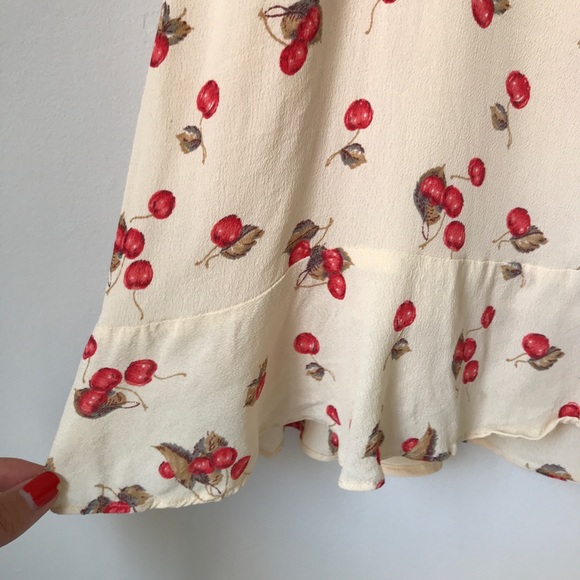 NWT For Love and Lemons Cherry Dress M - Picture 9 of 10